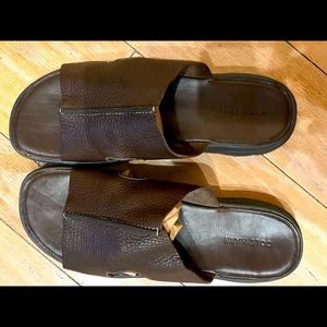 Cole Haan Men’s sz 11.5 Brown Leather slides